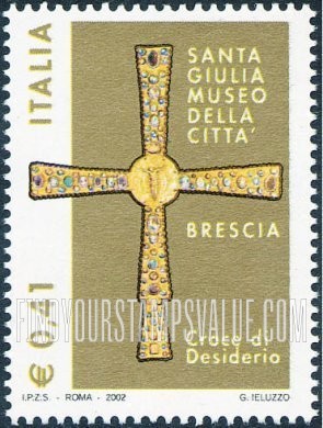 FindYourStampsValue: Santa Giulia Museum, Brescia