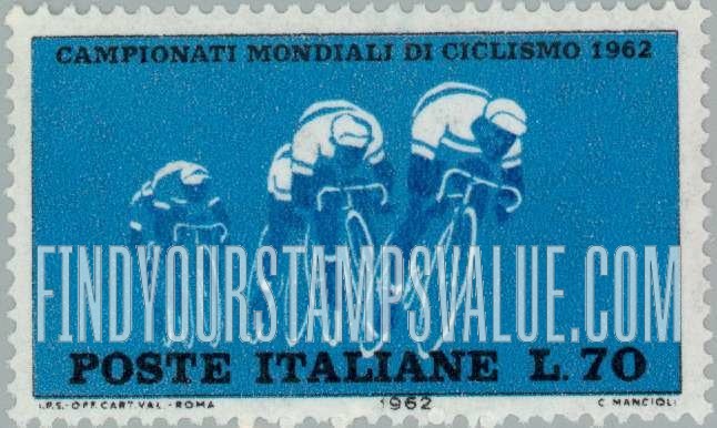 FindYourStampsValue: Group of cyclists
