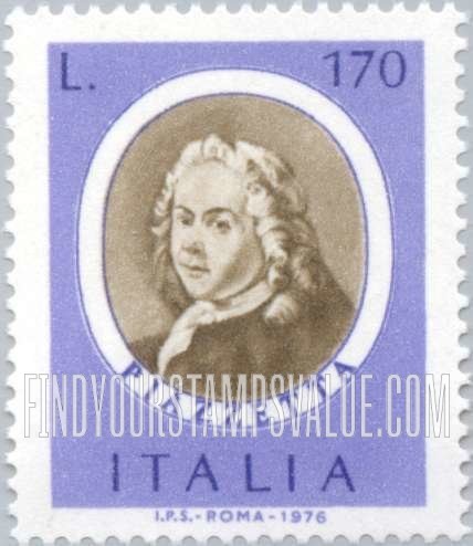 FindYourStampsValue: Botticelli Type of 1973-74: Giovanni Piazzetta