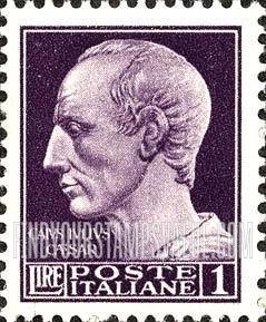 FindYourStampsValue: Julius Caesar: Types of 1929 Redrawn Fasces Removed