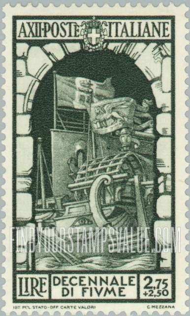 FindYourStampsValue: Anchor of the “Emanuele Filiberto”