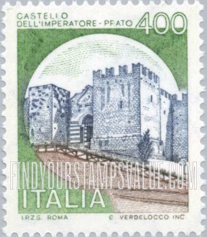 FindYourStampsValue: Castles: Imperatore-Prato, Florence