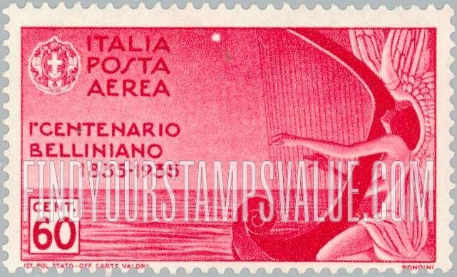 FindYourStampsValue: AIR POST - Muse Playing Harp