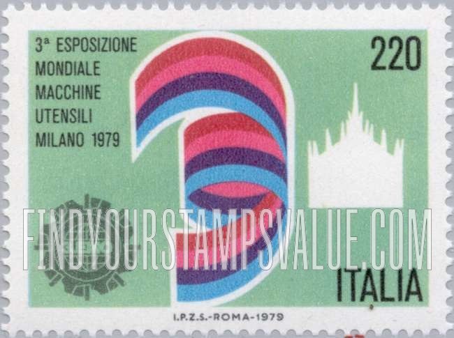 FindYourStampsValue: Exhibition Emblem, Dome of Milan