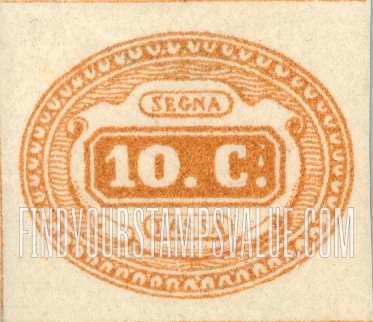 FindYourStampsValue: POSTAGE DUE - Numeral Value