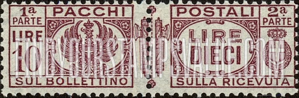 FindYourStampsValue: PARCEL POST - Pacchi Postali