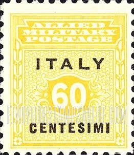 FindYourStampsValue: A.M.G. - “Italy Centesimi” (or “Lira”) in Black