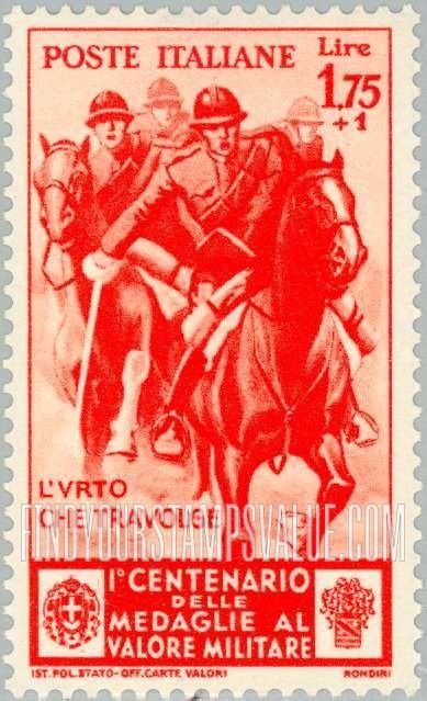 FindYourStampsValue: Carabinieri Emblem