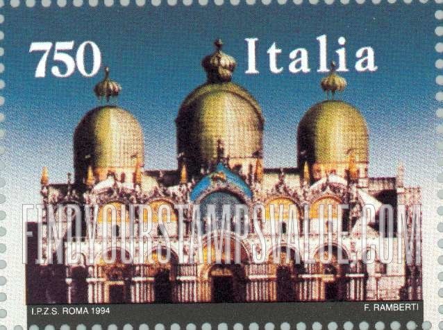 FindYourStampsValue: Basilica of St. Mark, 900th Anniversary