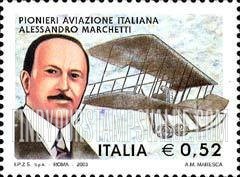 FindYourStampsValue: Italian Aviation Pioneers: Alessandro Marchetti