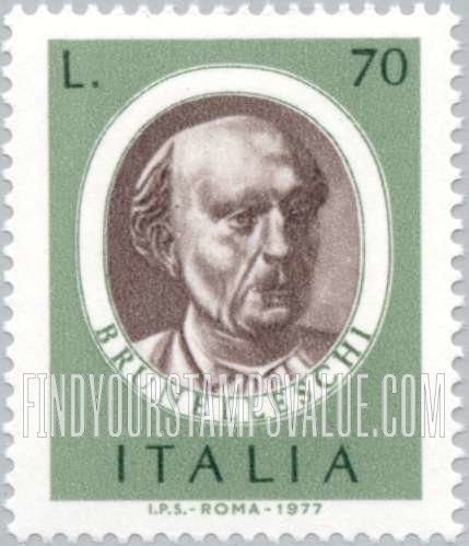 FindYourStampsValue: Botticelli Type of 1973-74: Filippo Brunelleschi