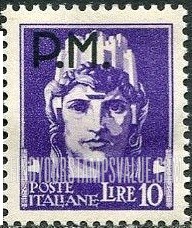 FindYourStampsValue: MILITARY - “Italia”: Overprinted