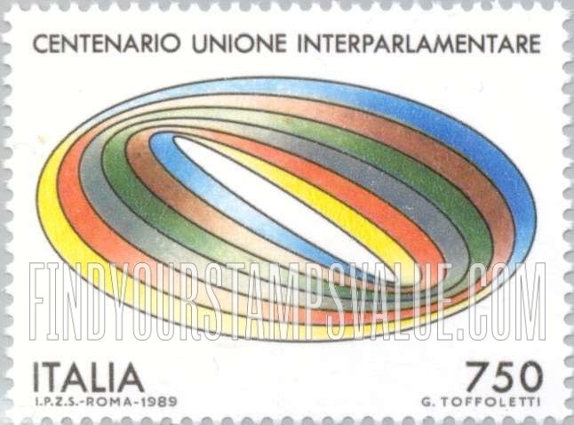 FindYourStampsValue: Interparliamentary Union, Centennial