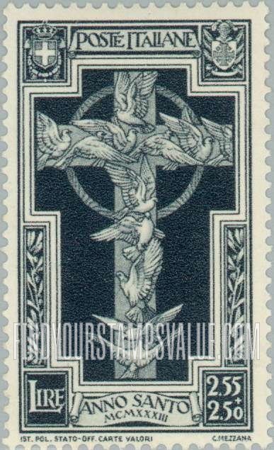 FindYourStampsValue: Cross in Halo, St. Peter’s Dome
