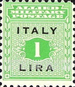 FindYourStampsValue: A.M.G. - “Italy Centesimi” (or “Lira”) in Black