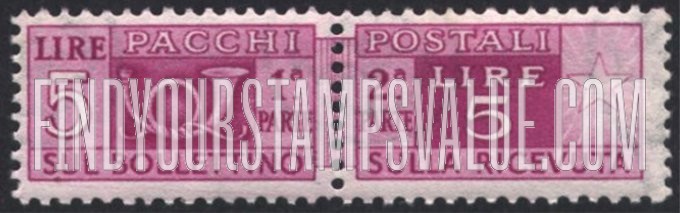 FindYourStampsValue: PARCEL POST - Pacchi Postali