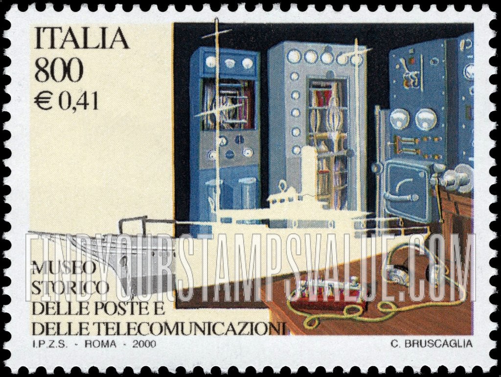 FindYourStampsValue: Post and Telecommunications Historical Museum: #19, 20