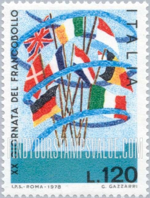 FindYourStampsValue: European flags