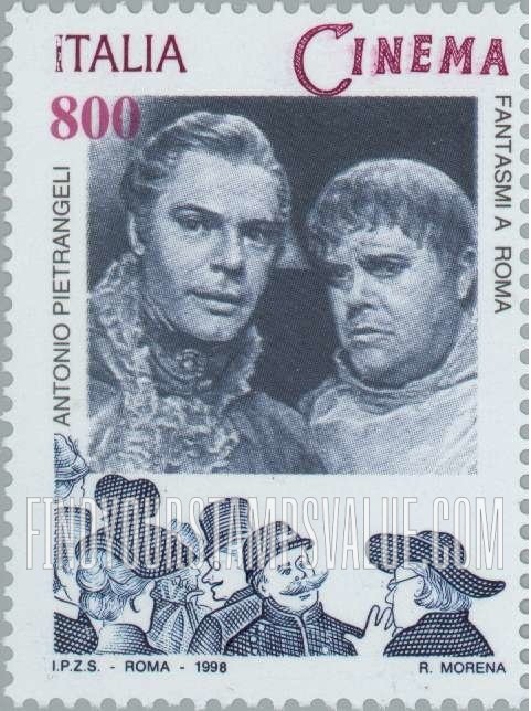 FindYourStampsValue: Motion Picture Type of 1995: ”Fantasmi a Roma,” Antonio Pietrangeli
