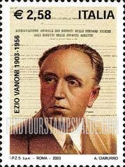 FindYourStampsValue: Ezio Vanoni (1903-56), Economist