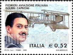 FindYourStampsValue: Italian Aviation Pioneers: Gianni Caproni