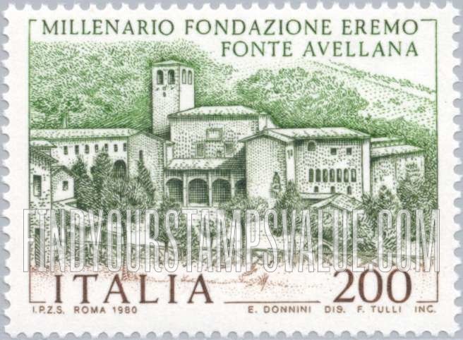 FindYourStampsValue: Fonte Avellana Monastery Millennium
