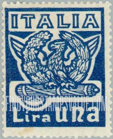 FindYourStampsValue: Wreath of Victory, Eagle and Fasces