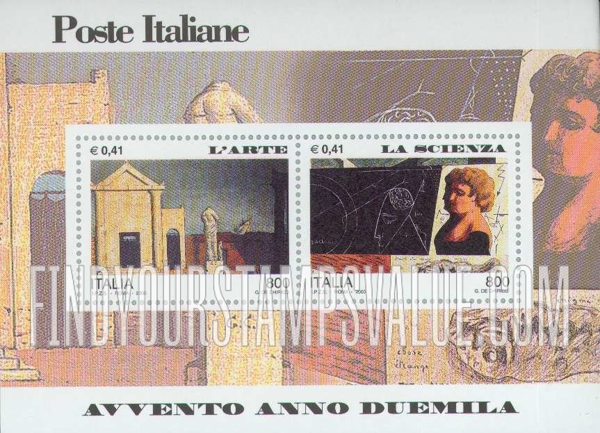 FindYourStampsValue: Millennium Type of 2000
