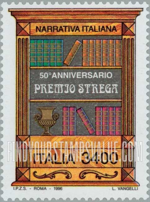 FindYourStampsValue: First Edition of “Strega,” 50th Anniversary