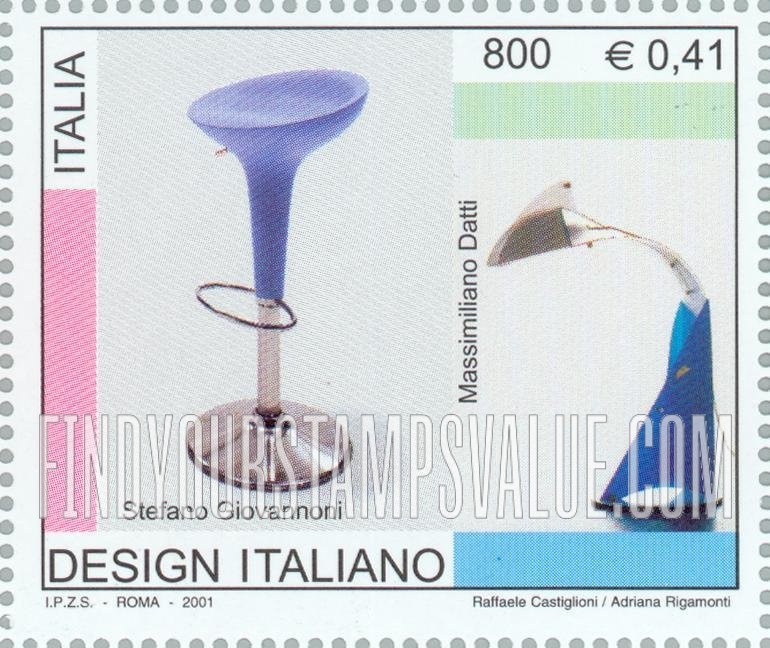 FindYourStampsValue: Italian Design: Stefano Giovannoni and Massimiliano Datti