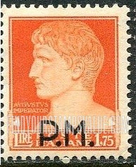 FindYourStampsValue: MILITARY - Augustus Caesar: Overprinted