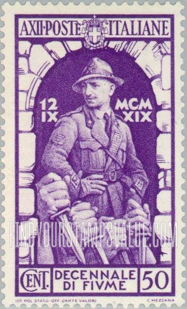 FindYourStampsValue: Anchor of the “Emanuele Filiberto”