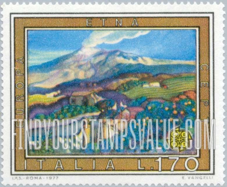 FindYourStampsValue: Tourist Type of 1974: Taormina
