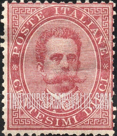 FindYourStampsValue: King Humbert I