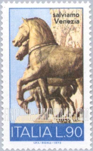FindYourStampsValue: Bronze horses from St. Mark’s
