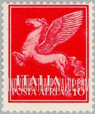 FindYourStampsValue: AIR POST - Pegasus
