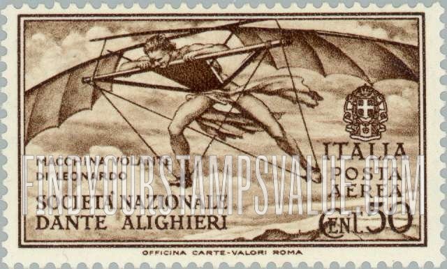 FindYourStampsValue: AIR POST - Leonardo da Vinci’s Flying Machine