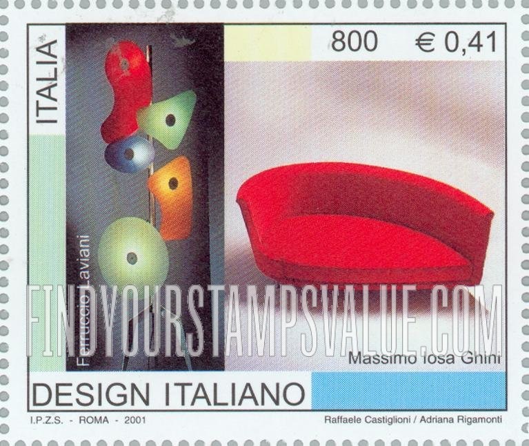 FindYourStampsValue: Italian Design: Ferruccio Laviani and Massimo Iosa Ghini