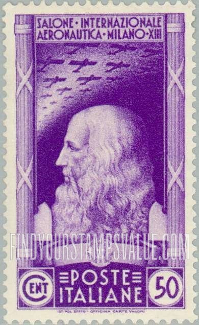 FindYourStampsValue: Leonardo da Vinci