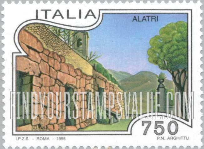 FindYourStampsValue: Tourism Type of 1993: Alatri