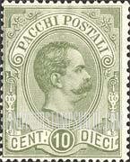 FindYourStampsValue: PARCEL POST - King Humbert I
