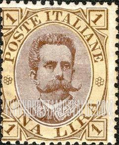 FindYourStampsValue: King Humbert I