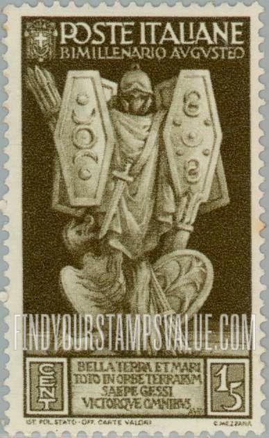 FindYourStampsValue: Rostral Column