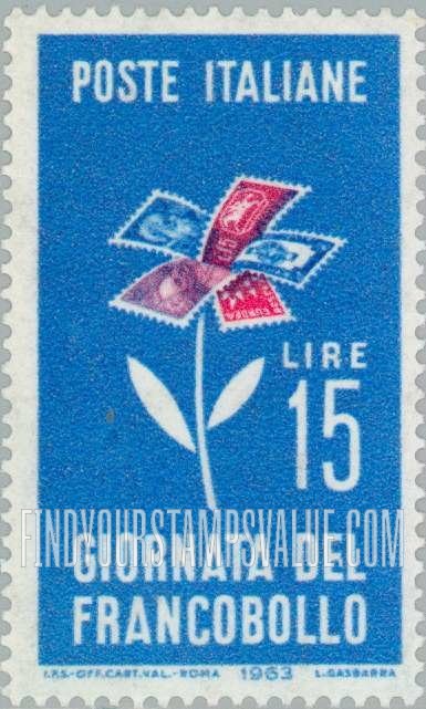 FindYourStampsValue: Stamps Forming Flower