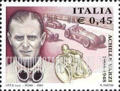 FindYourStampsValue: Achille Varzi (1904-48), Automobile and Motorcycle Racer