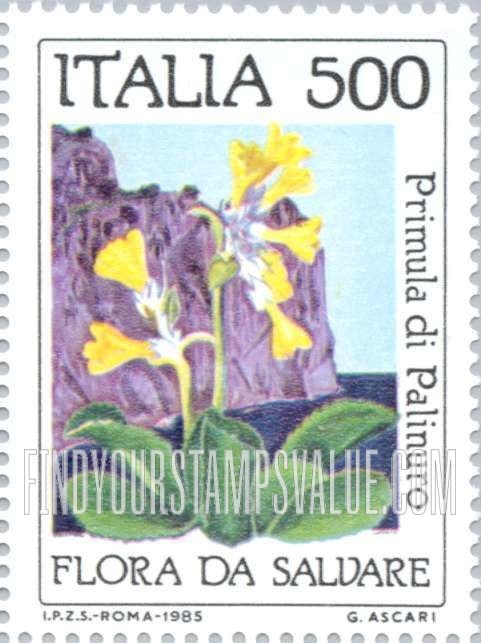 FindYourStampsValue: Nature Conservation: Primula
