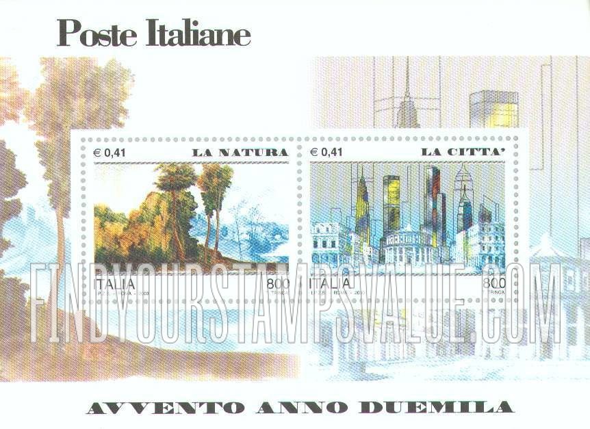 FindYourStampsValue: Millennium Type of 2000