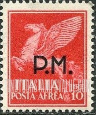 FindYourStampsValue: MILITARY AIR POST - Pegasus: Overprinted