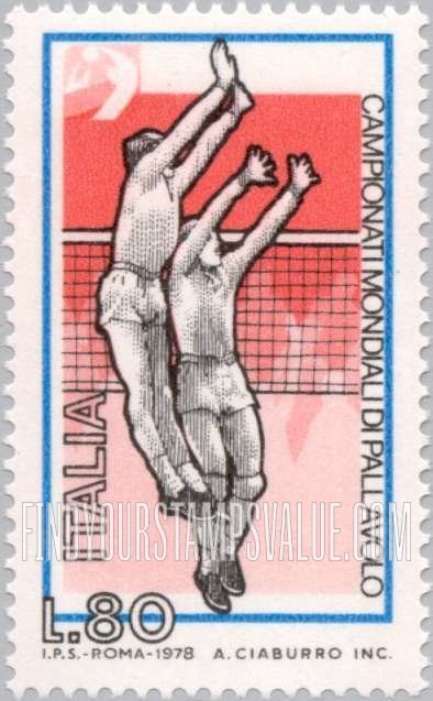 FindYourStampsValue: Volleyball