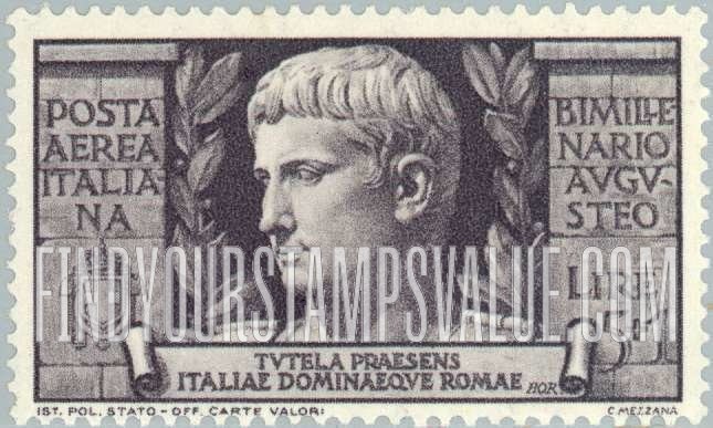 FindYourStampsValue: AIR POST - Augustus Caesar